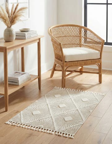 Ivory Boho Rug