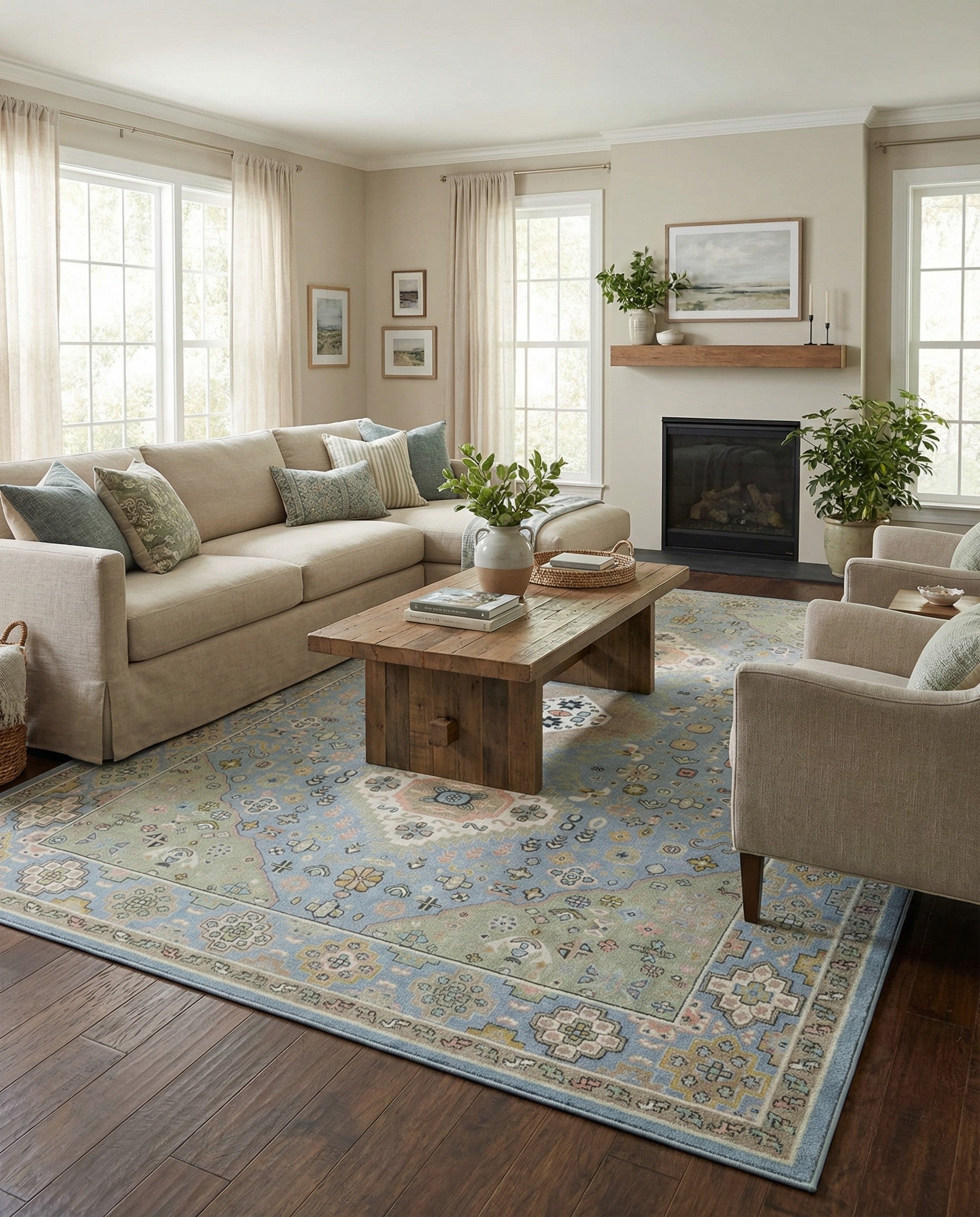 10' x 14' Kamala Washable Rug