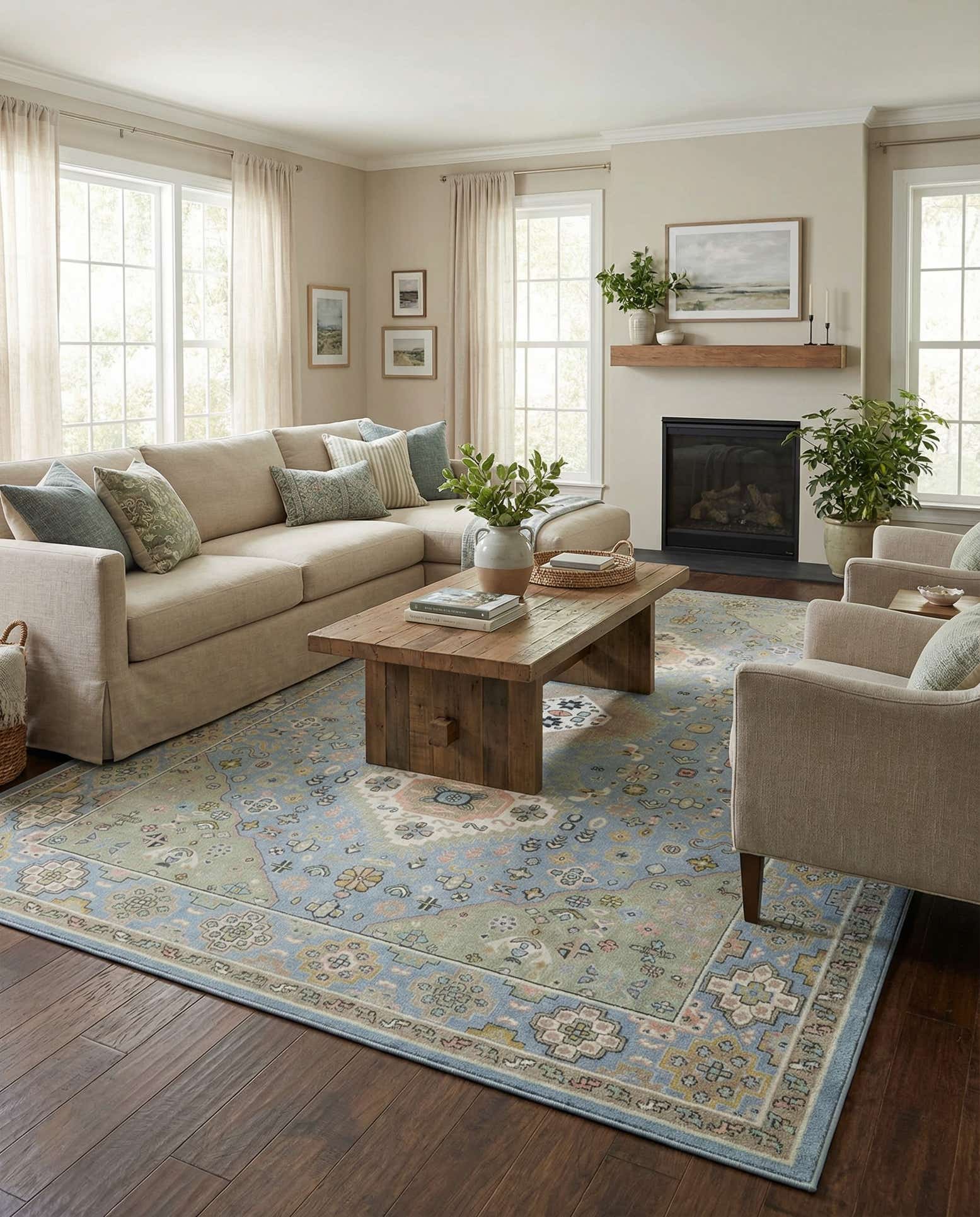 10' x 14' Kamala Washable Rug