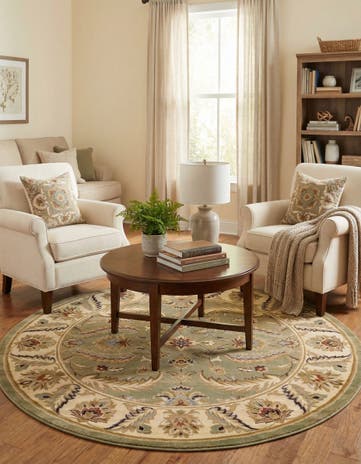 7' 10 x 7' 10 Aditi Round Rug