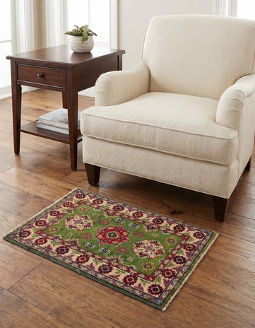 2' x 3' Hand Knotted Kazak Rug