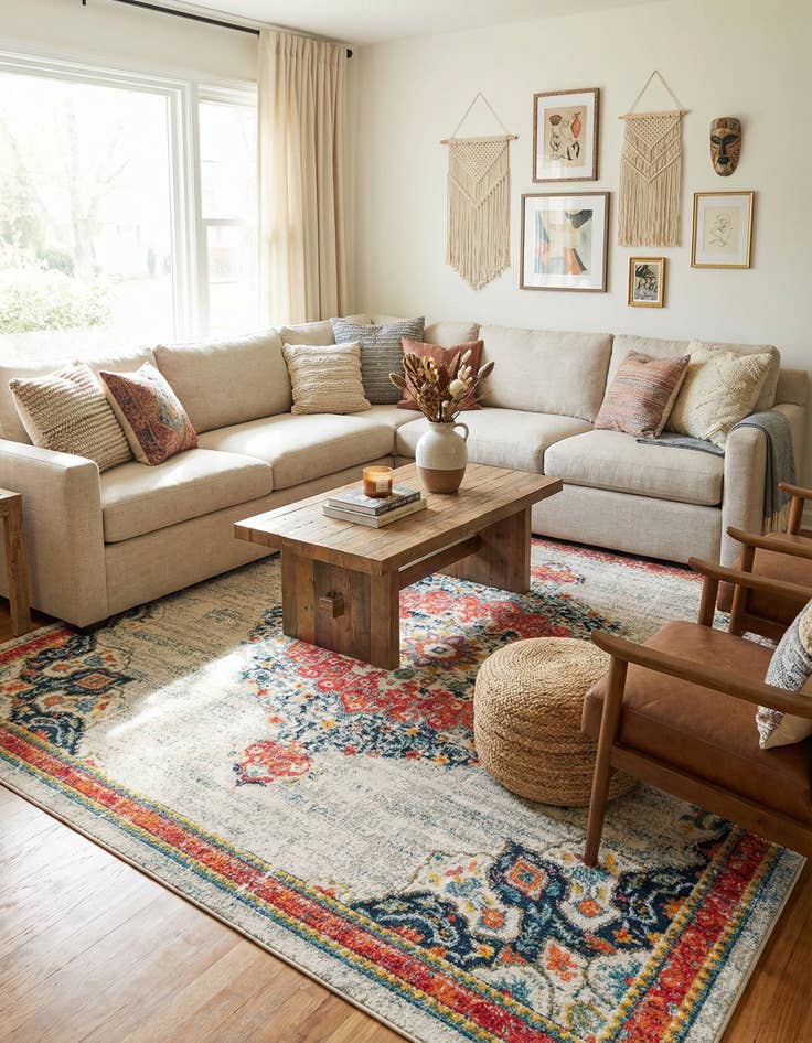 Detail image of 10' x 14' Carrington Rug