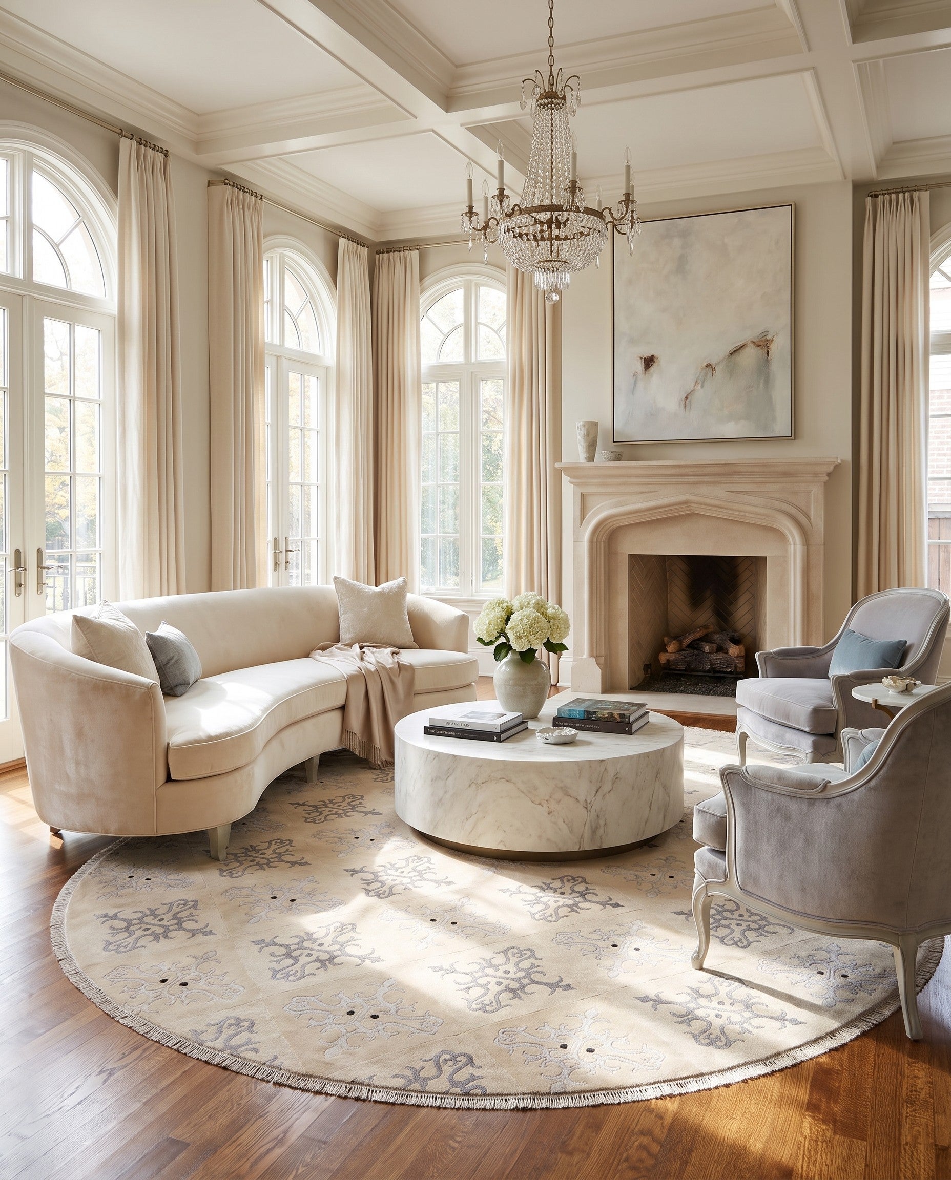 9' 9 x 13' 1 Hand Knotted Darya Rug
