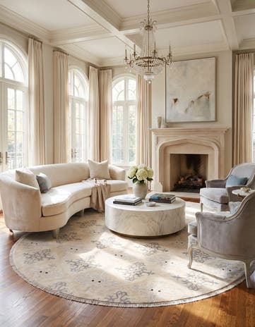 9' 9 x 13' 1 Hand Knotted Darya Rug