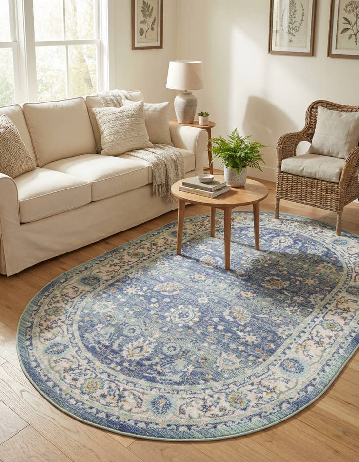 Detail image of 5' x 8' Whitney Oval Rug