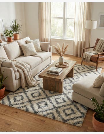 5' 4 x 7' 7 Lagom Shag Rug