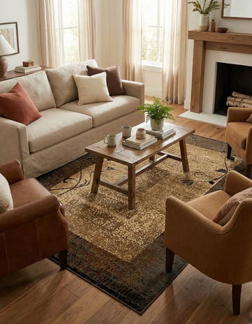 5' 3 x 8' Cafe Rug