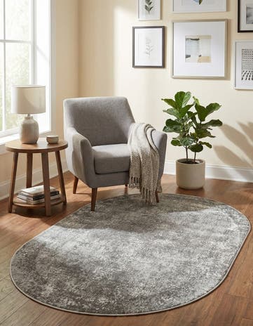 4' 1 x 6' 1 Oregon Oval Rug