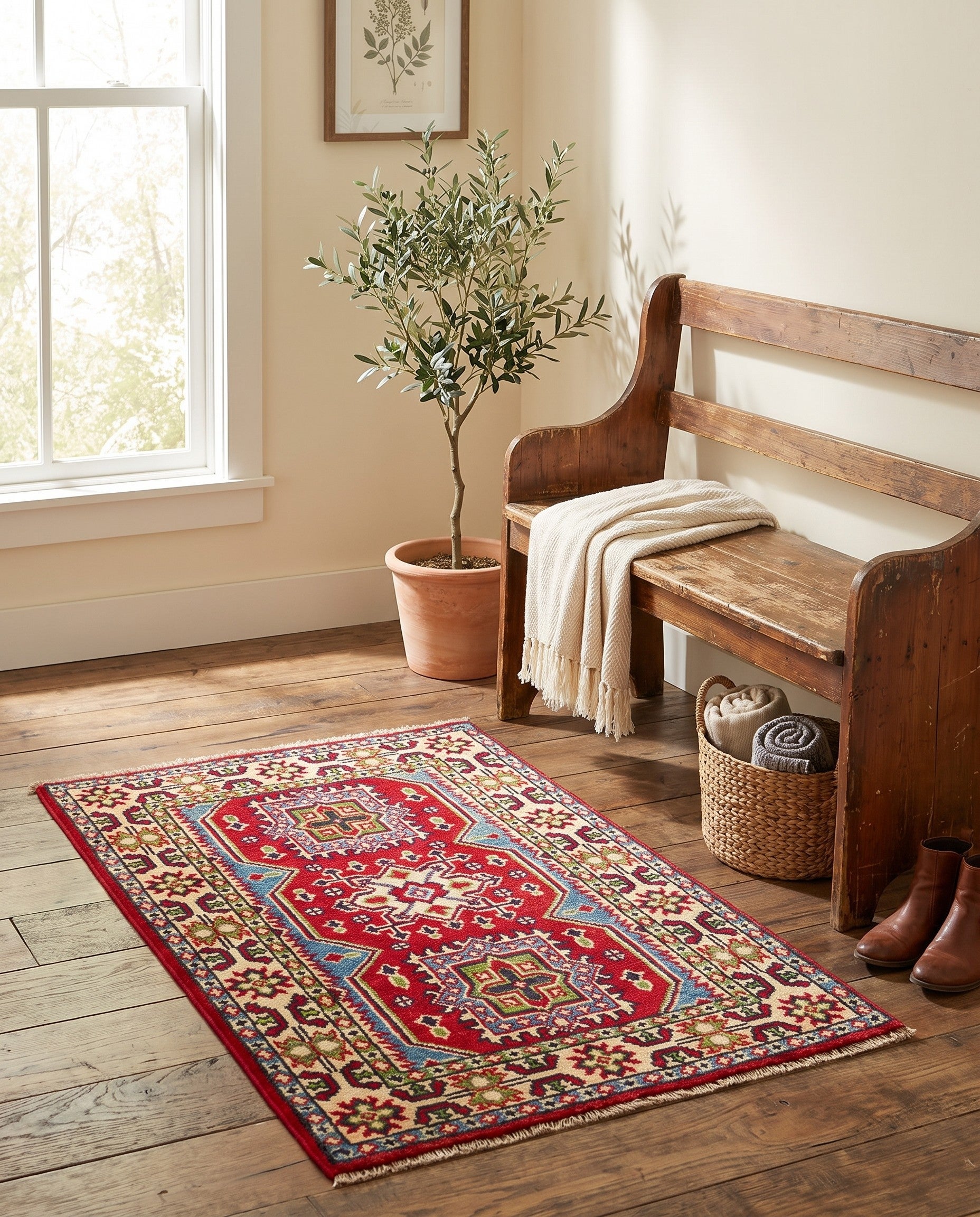 2' 1 x 3' 1 Hand Knotted Kazak Rug