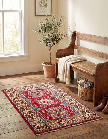 2' 1 x 3' 1 Hand Knotted Kazak Rug