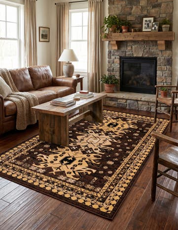 5' 3 x 8' Heris Rug