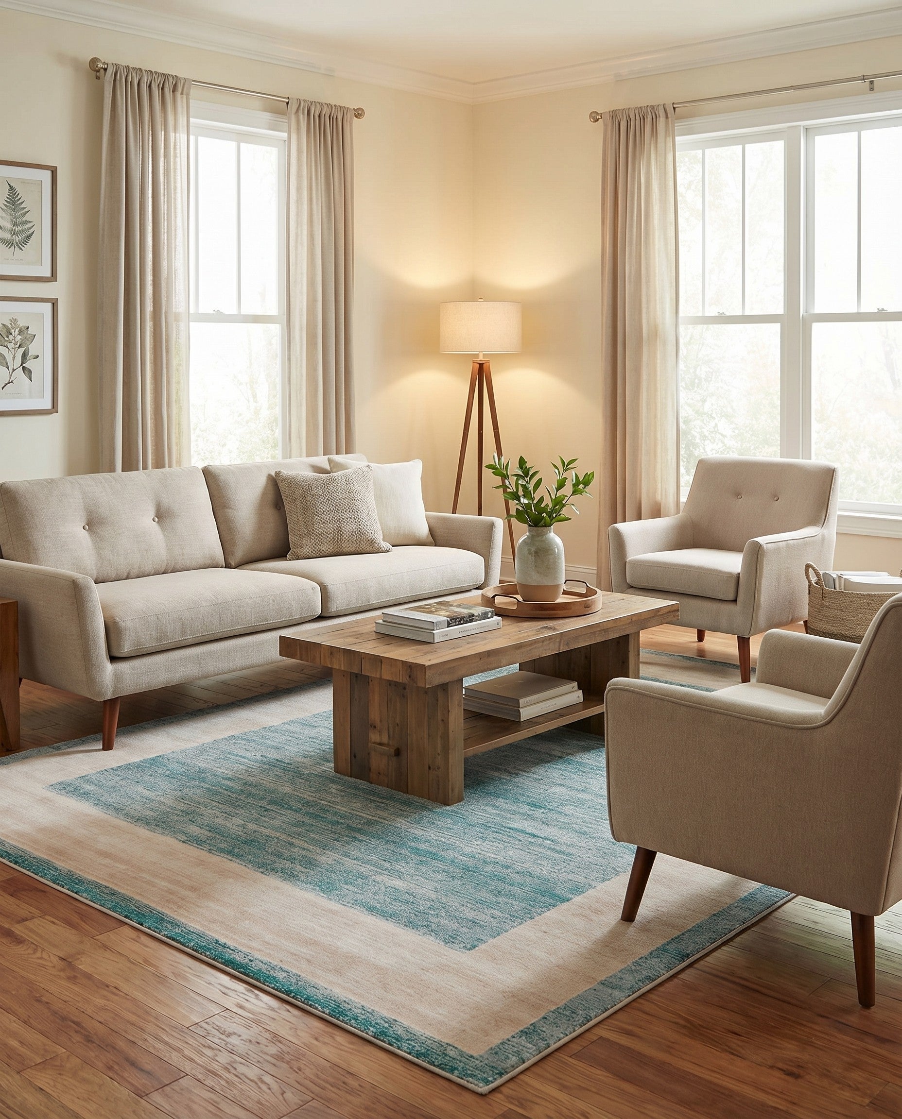 6' 1 x 9' Uptown Rug