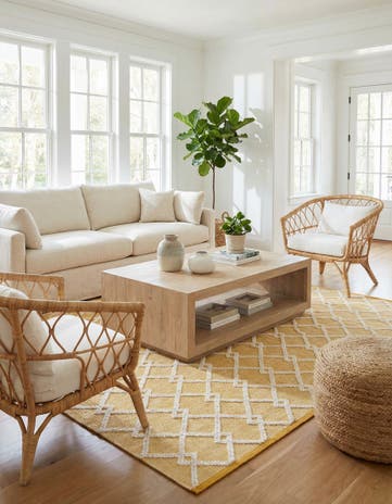 10' x 10' Hand Knotted Jill Zarin Dorset Square Rug