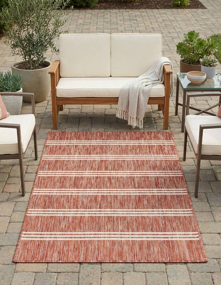 Detail image of 3' x 5' 3  Washable Jill Zarin Anguilla Indoor / Outdoor Rug