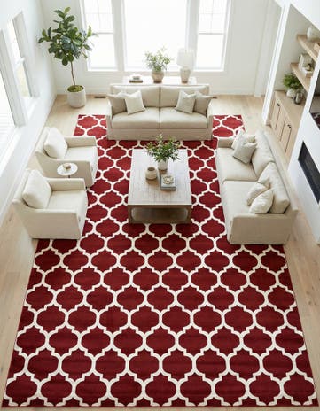 10' 8 x 16' 5 Lattice Rug