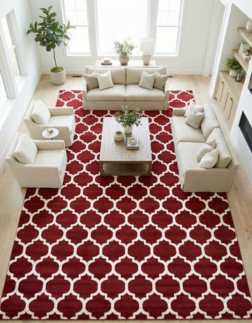 10' 8 x 16' 5 Lattice Rug