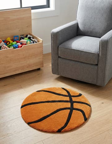 2' x 2' Playtime Kids Wool Freeform Rug