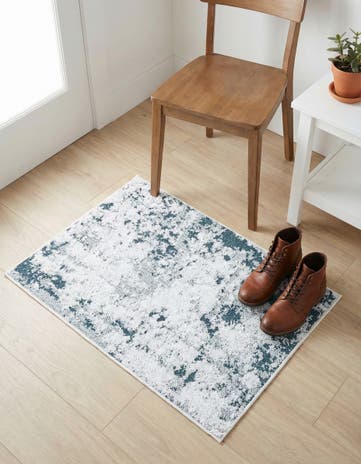 Navy Blue Abbey Rug
