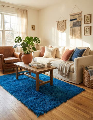 3' x 5' 3 Hand Knotted Moroccan Wool Rug