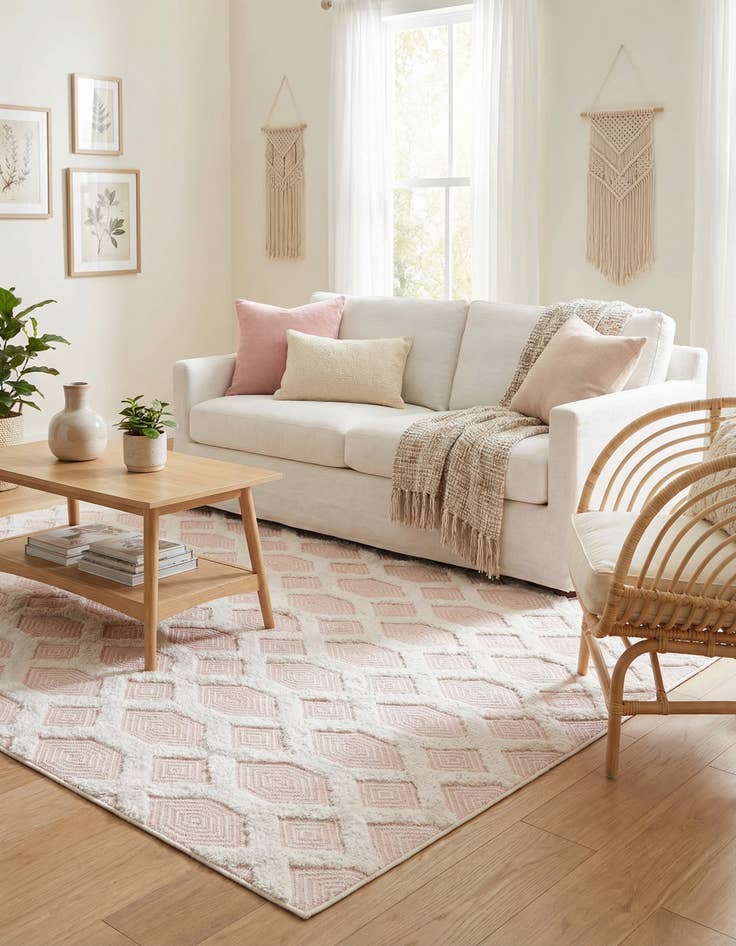 Detail image of 5' 3 x 8' Sabrina Soto Casa Havana Rug