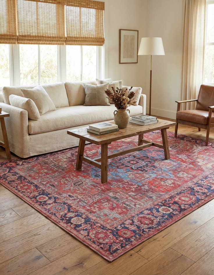 Detail image of 7' 10 x 10' Washable Maahru Rug