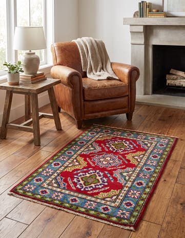 2' 1 x 3' 1 Hand Knotted Kazak Rug