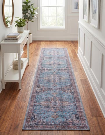 2' 7 x 13' Washable Maahru Runner Rug
