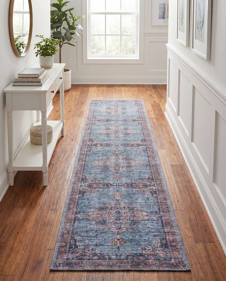 2' 7 x 13' Washable Maahru Runner Rug