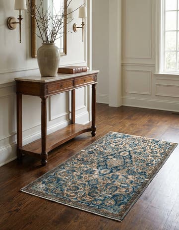 2' 10 x 5' Hand Knotted Ultra Vintage Persian Wool Rug