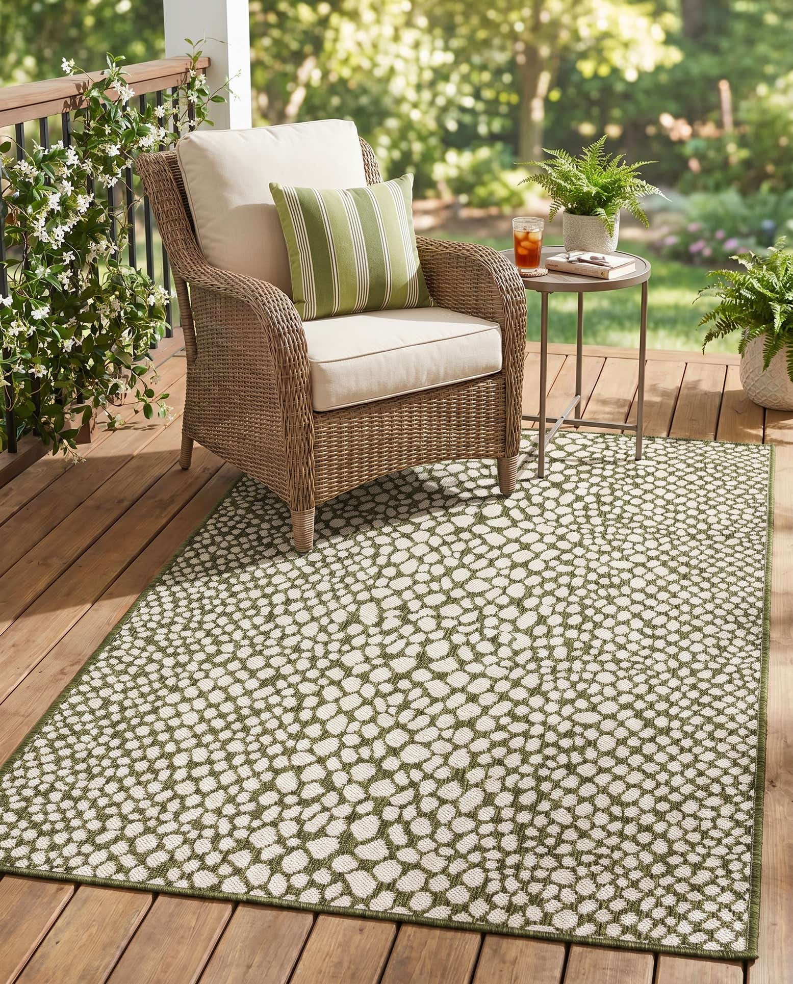 3' x 5' 3 Easy-Clean Jill Zarin Cape Town Indoor / Outdoor Rug