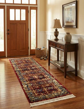 Red Georgetown Runner Rug