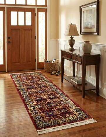 Red Georgetown Runner Rug