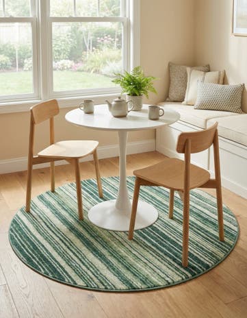 4' x 4' Gemstone Round Rug
