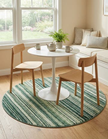 4' x 4' Gemstone Round Rug