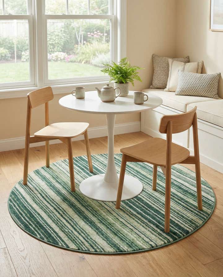 4' x 4' Gemstone Round Rug