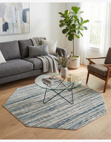 5' 3 x 5' 3 Finsbury Octagon Rug