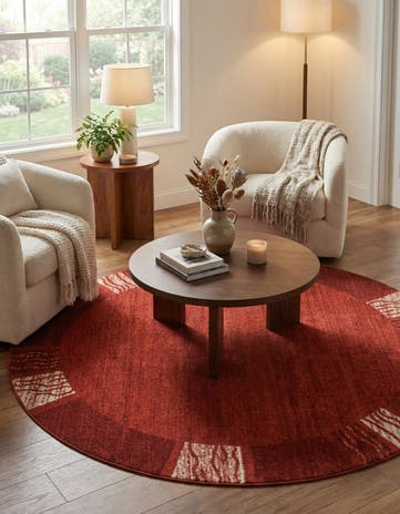 7' 10 x 7' 10 Angelica Round Rug