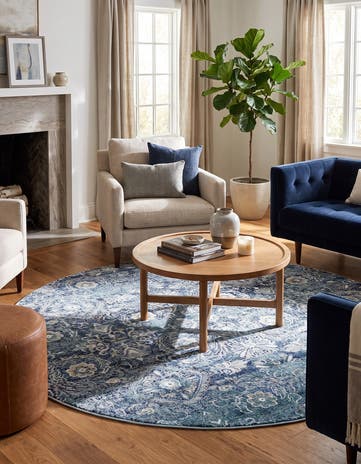 8' x 8' Charlotte Round Rug