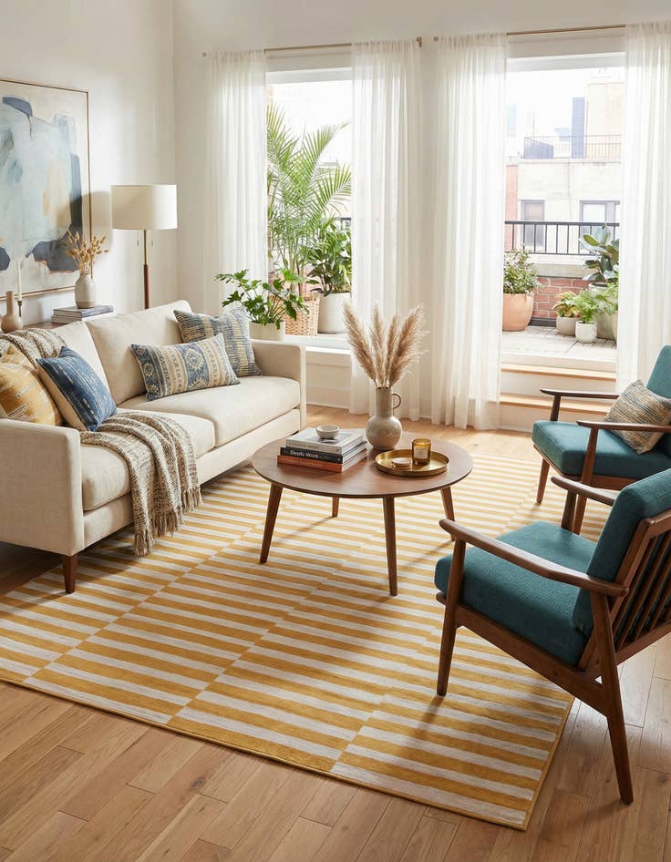 Detail image of 7' 10 x 10' Tribeca Rug