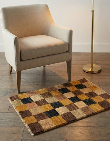 2' 7 x 4' Hand Knotted Modern Ziegler Rug