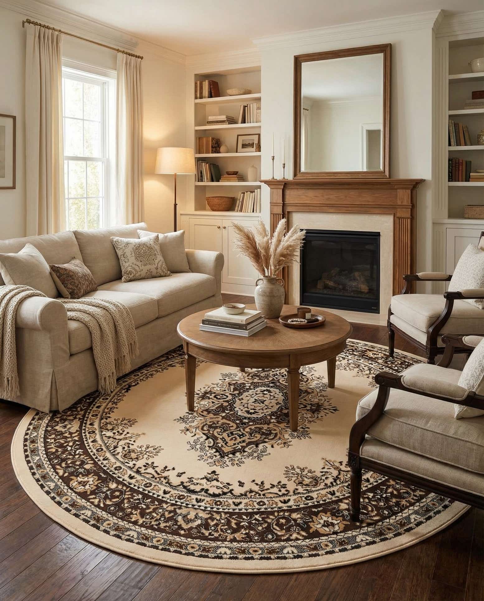 7' 10 x 7' 10 Amaya Round Rug