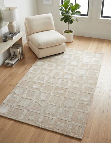 3' 1 x 5' 2 Hand Knotted Darya Wool Rug