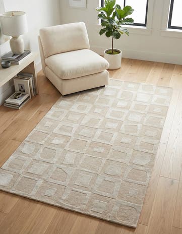 3' 1 x 5' 2 Hand Knotted Darya Wool Rug