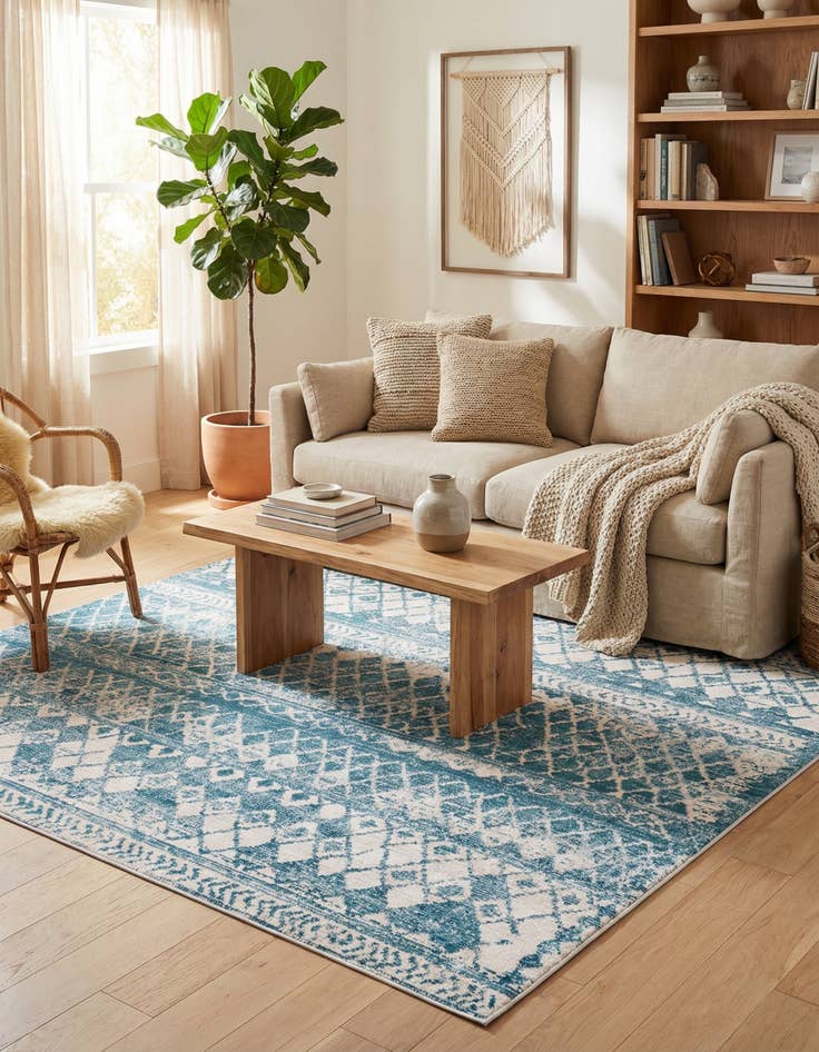 Detail image of 8' x 10' Leipzig Rug