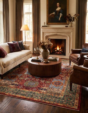 5' 10 x 8' Hand Knotted Ariana Ziegler Rug