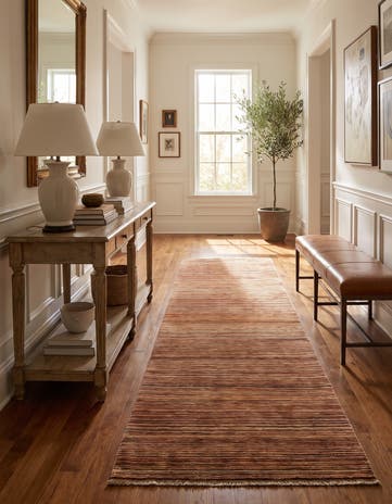2' 11 x 13' 2 Hand Knotted Ziegler Modern Runner Rug