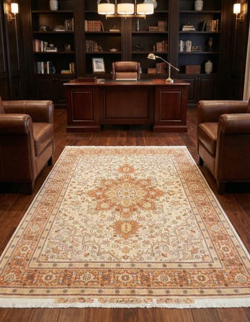 5' x 6' 11 Tabriz Rug