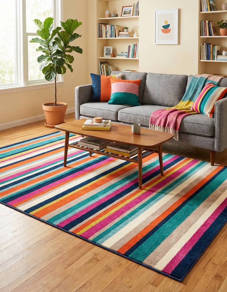 Detail image of 4' x 6' Azalea Rug