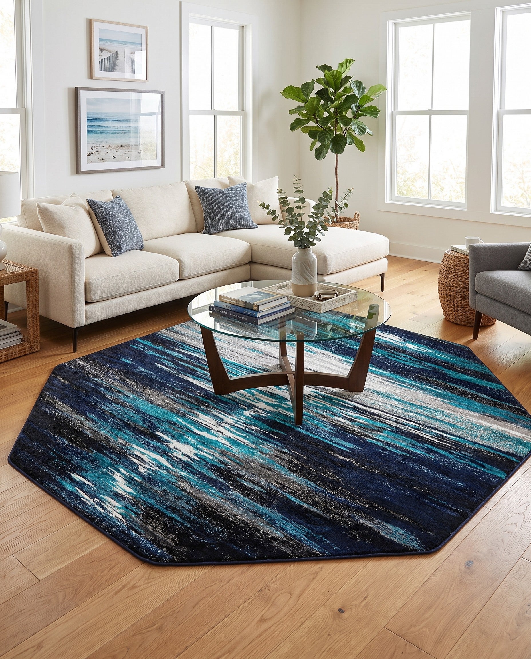 7' 10 x 7' 10 Sydney Octagon Rug