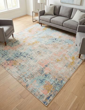 Lotus Square Rug
